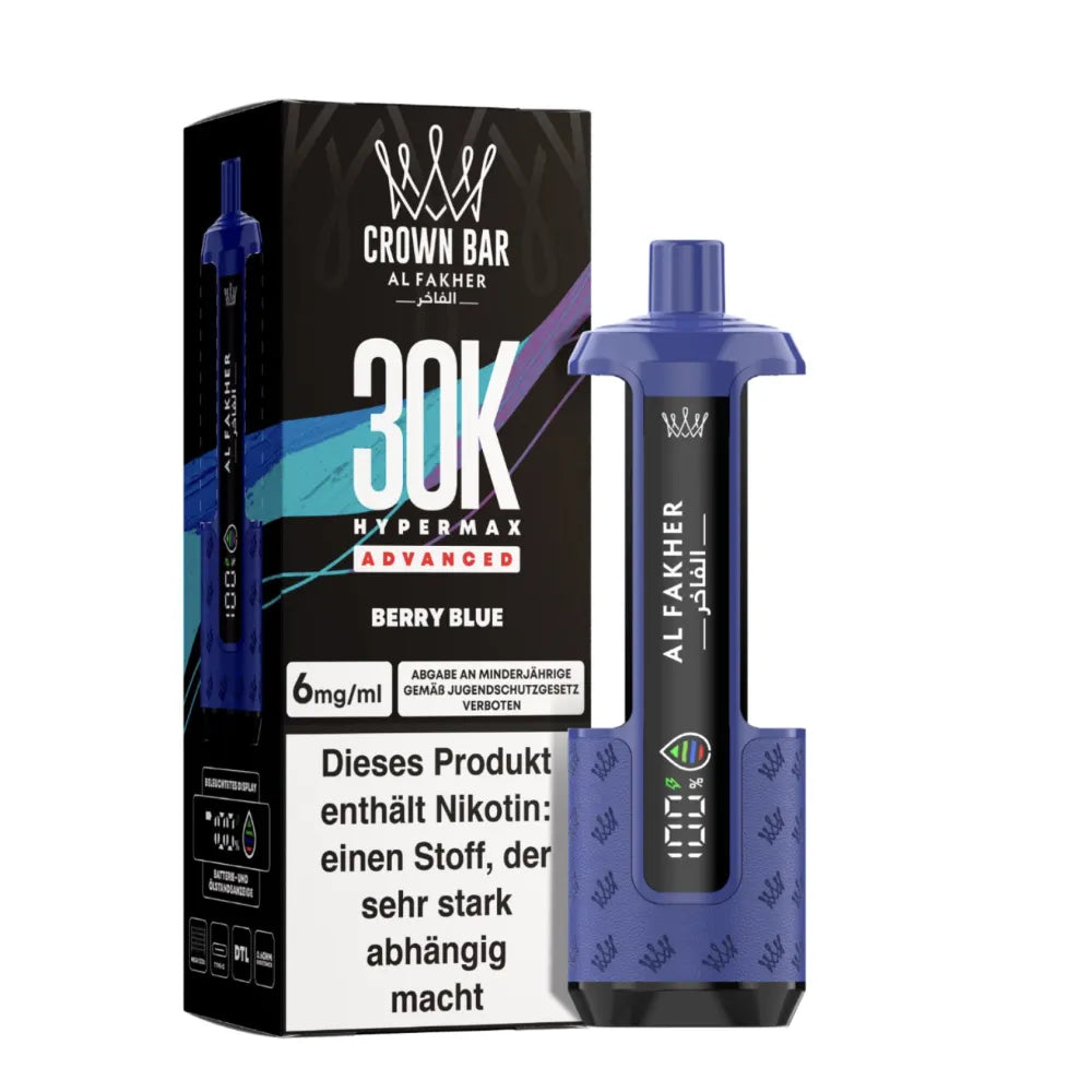 Al Fakher 30K Basisgerät – Berry Blue
