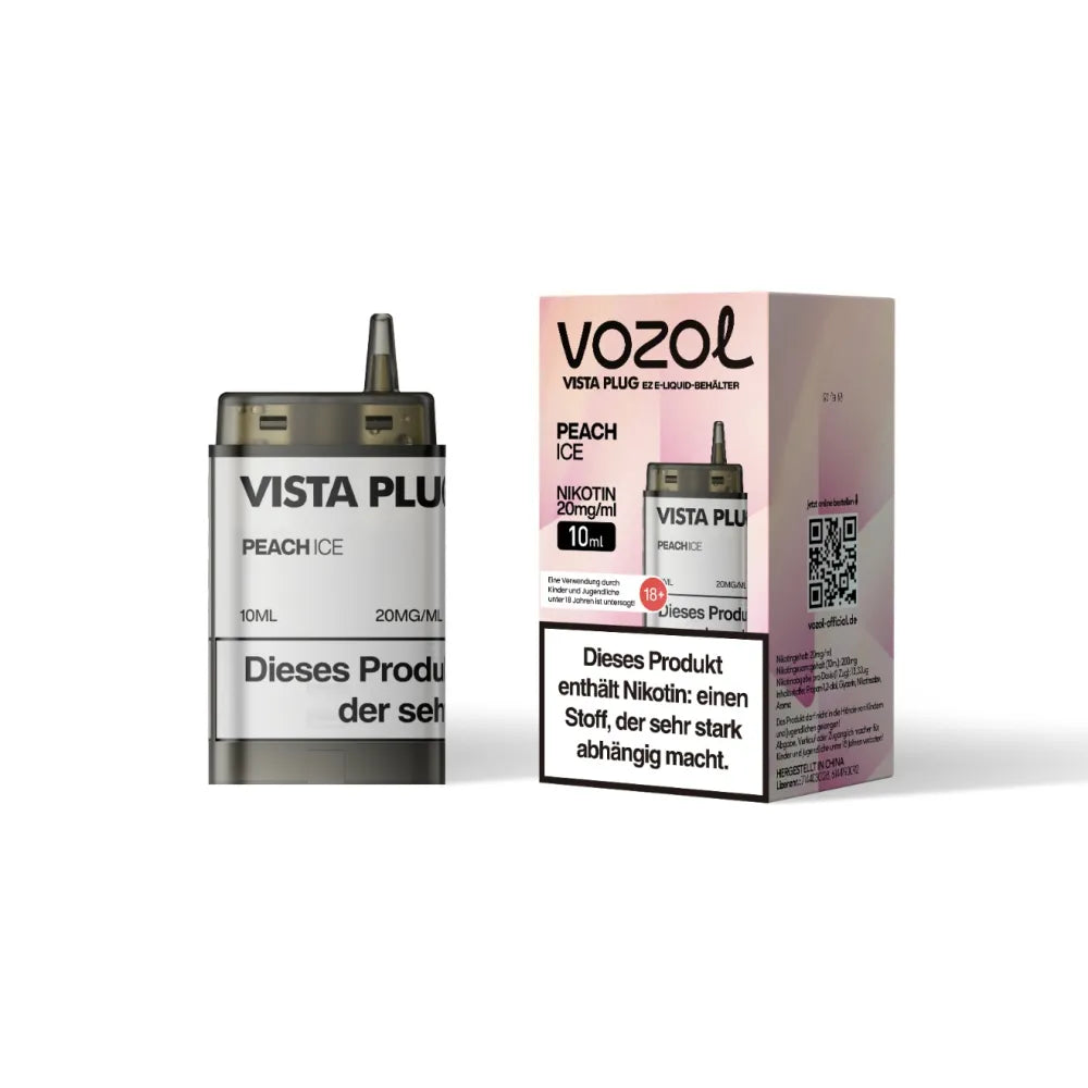 Vozol Vista Plug Pods – Peach Ice