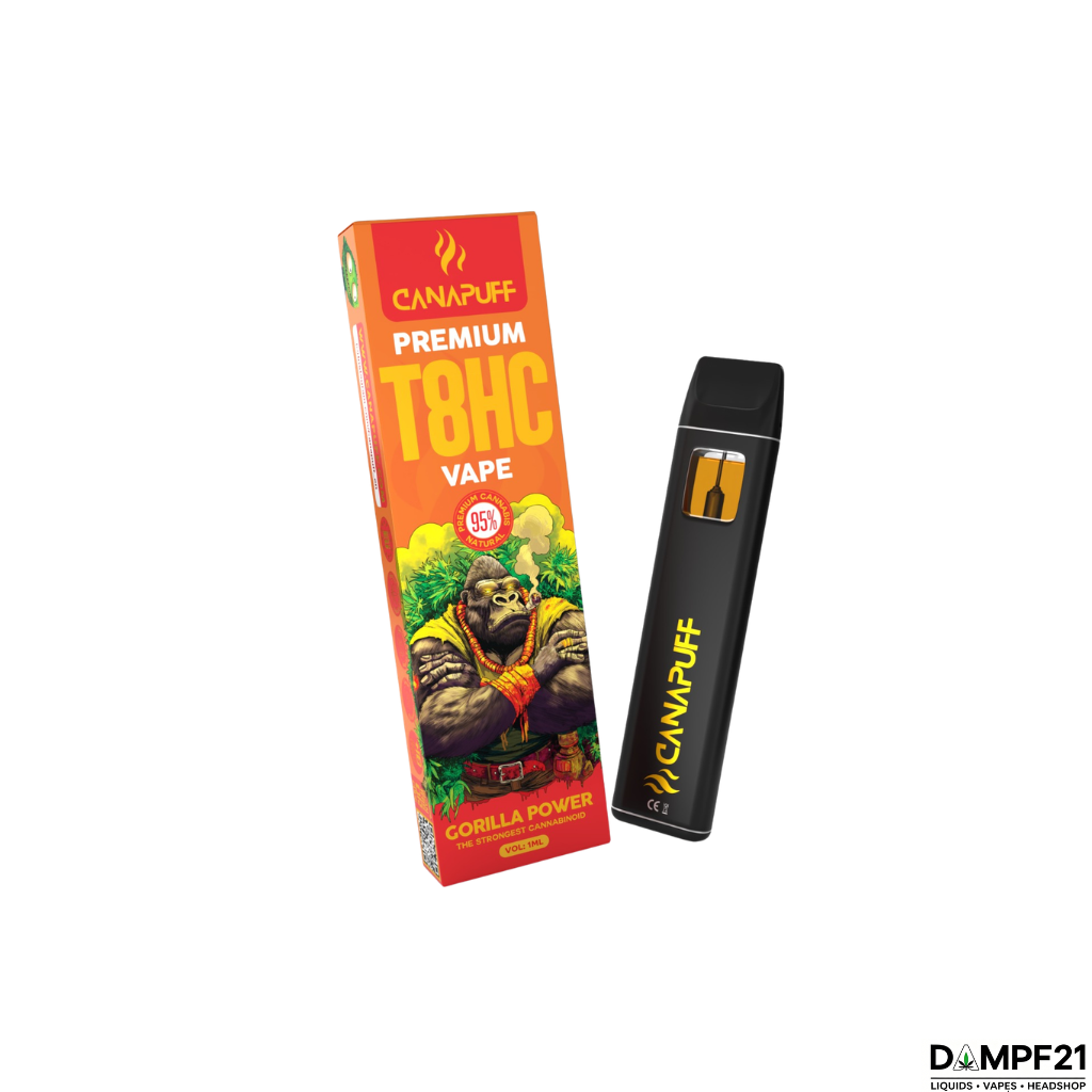 Canapuff Gorilla Power T8HC Vape 1ml 95%
