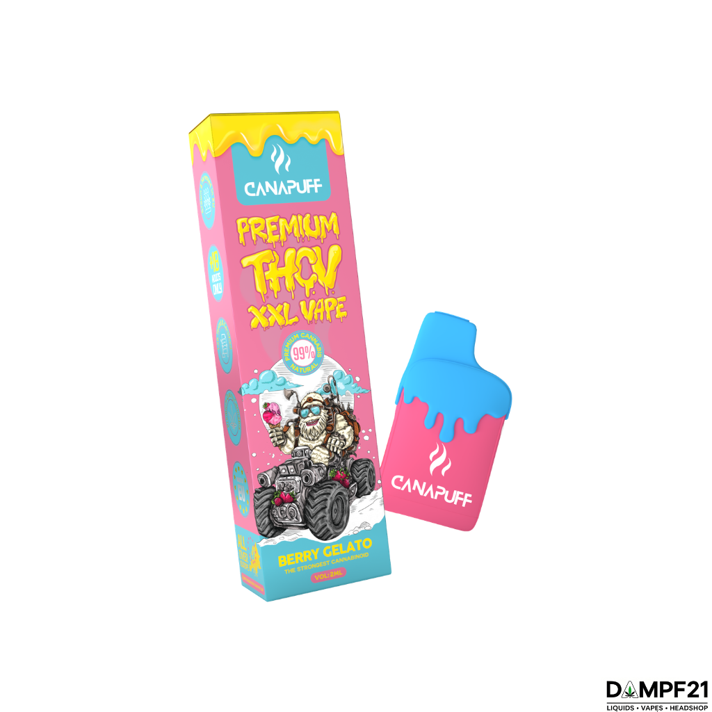 Canapuff THCv XXL Vape Berry Gelato 99% 2ml