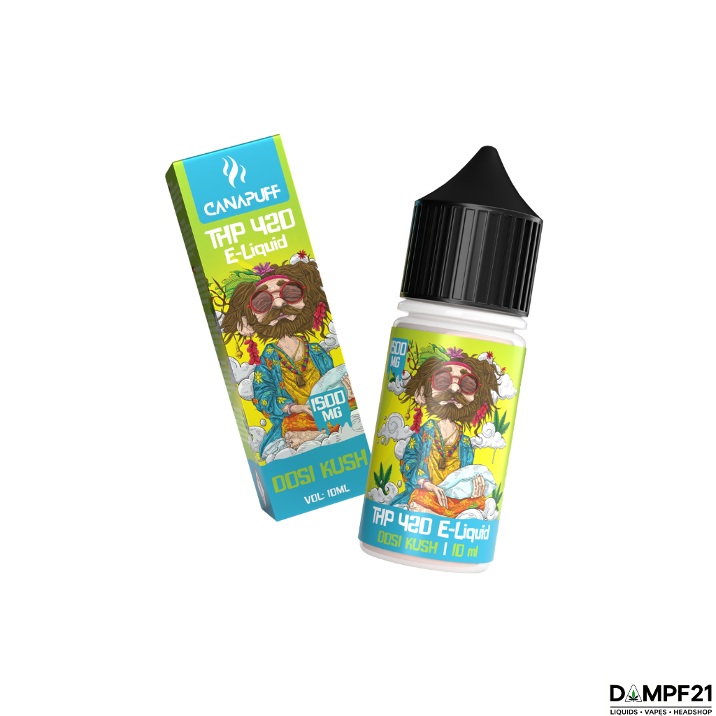 Canapuff THP420 Liquid 1500mg Dosi Kush