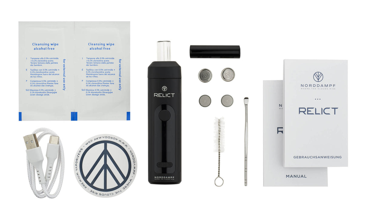 Norddampf Relict Vaporizer Schwarz