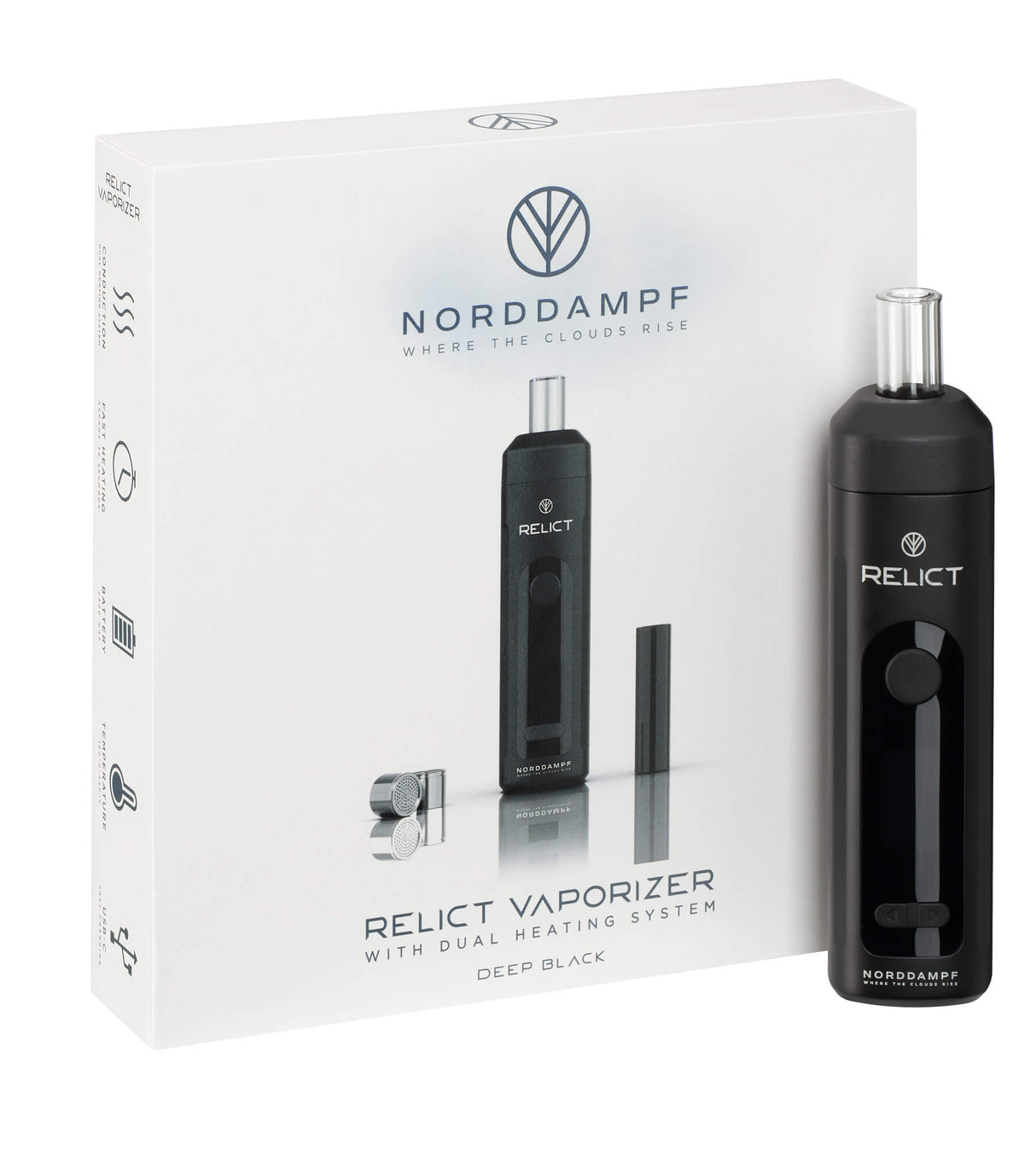 Norddampf Relict Vaporizer Schwarz