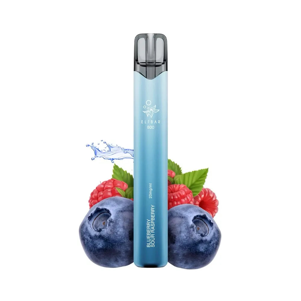 ELFBAR 800 Einweg Vape 20mg – Blueberry Sour Raspberry