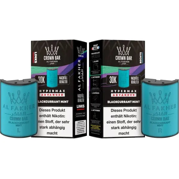 Al Fakher 30K Pods – Blackcurrant Mint