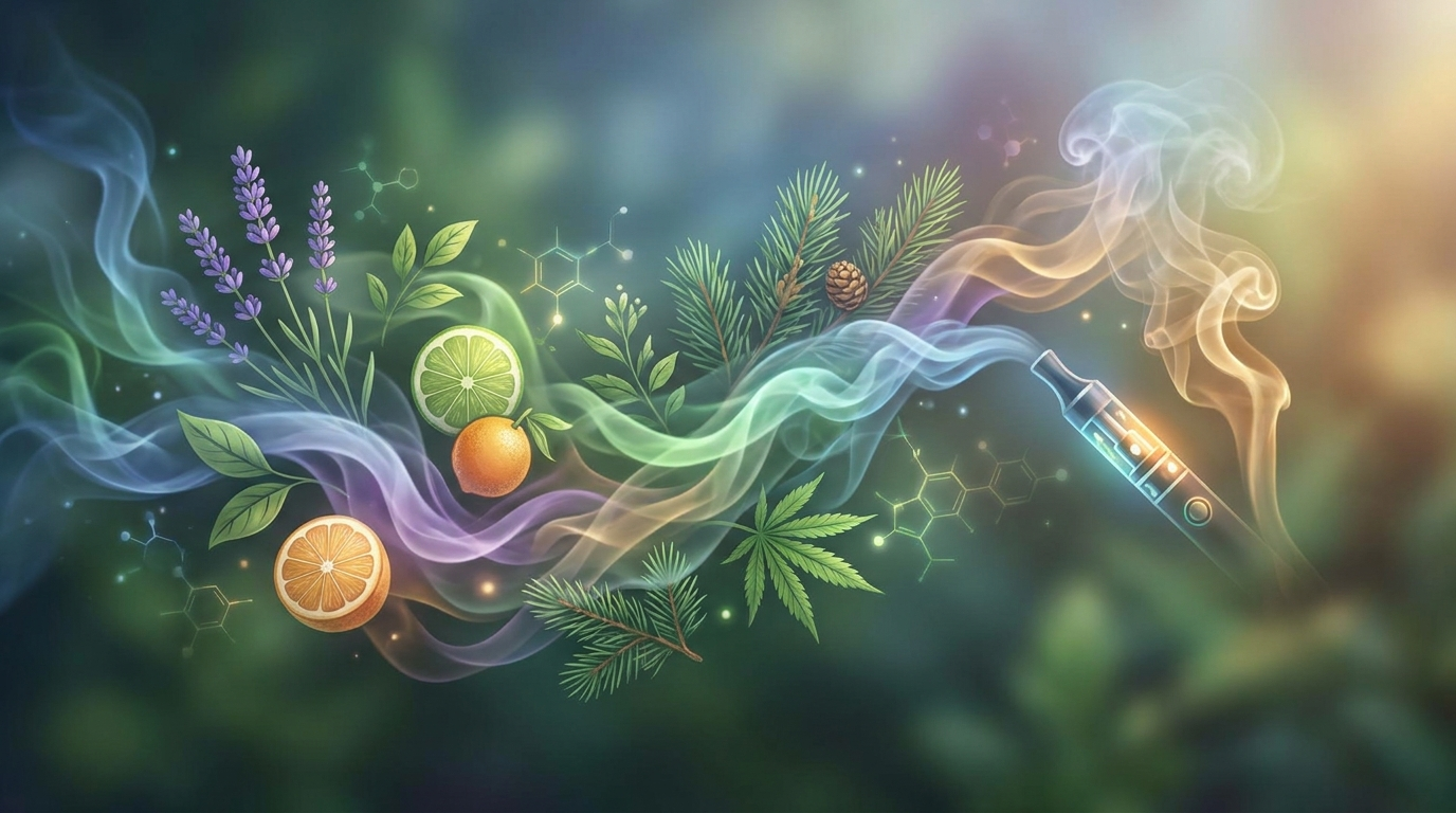 Terpene einfach erklärt: Warum Aroma und Wirkung bei Vapes zusammenhängen