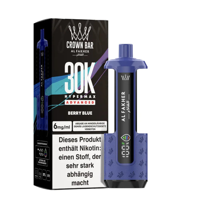 Al Fakher 30K Basisgerät – Berry Blue