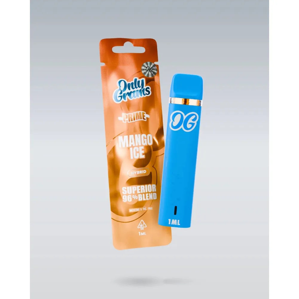 Only Grams H2 Vape 600 Puffs – Mango Ice (Hybrid)