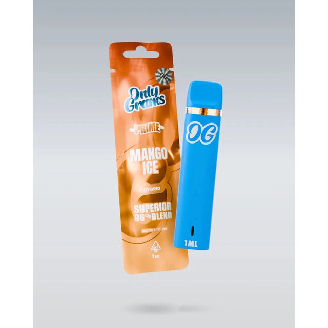 Only Grams H2 Vape 600 Puffs – Mango Ice (Hybrid)