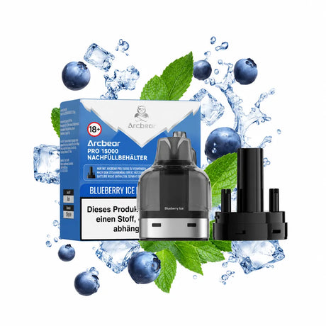 Arcbear Pro 15000 Nachfüllbehälter 10ml – Blueberry