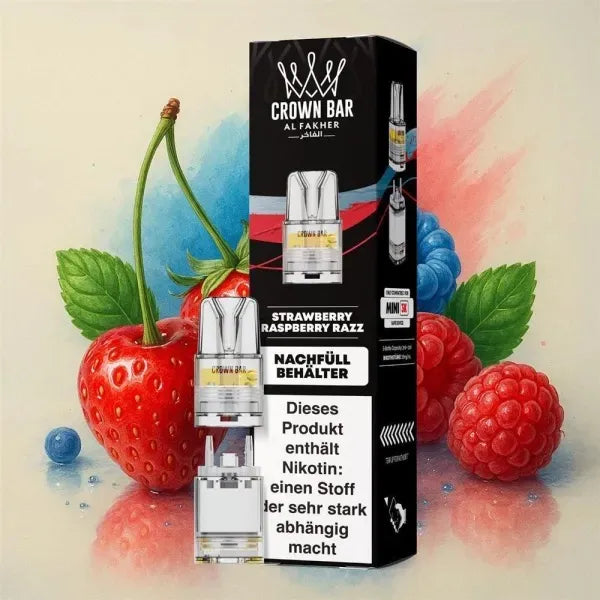 Al Fakher Mini 3K Podsystem – Strawberry Raspberry Razz