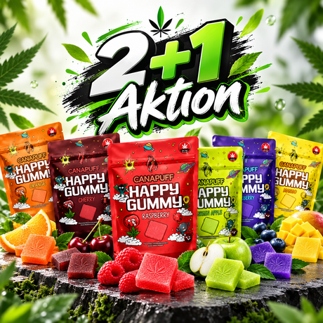 THC Gummibärchen 2+1 Aktion