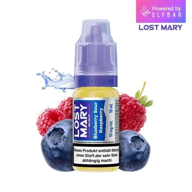 Lost Mary NicSalt Liquid 10ml / 20mg – Blueberry Sour Raspberry