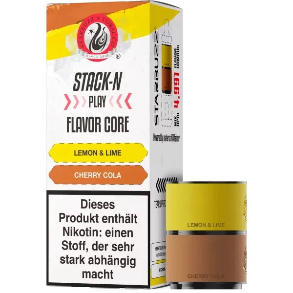 StarBuzz Stack-N-Play Pods 20mg – Lemon Lime + Cherry Cola