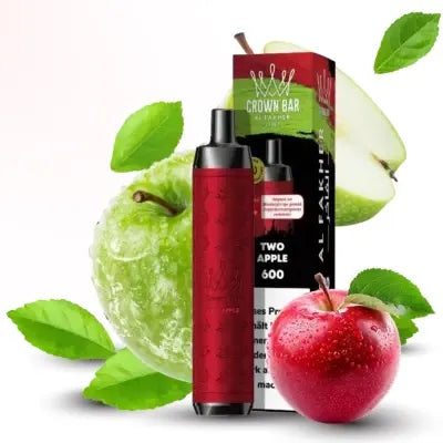 Al Fakher Crown Bar 600 Einweg Vape – Two Apple