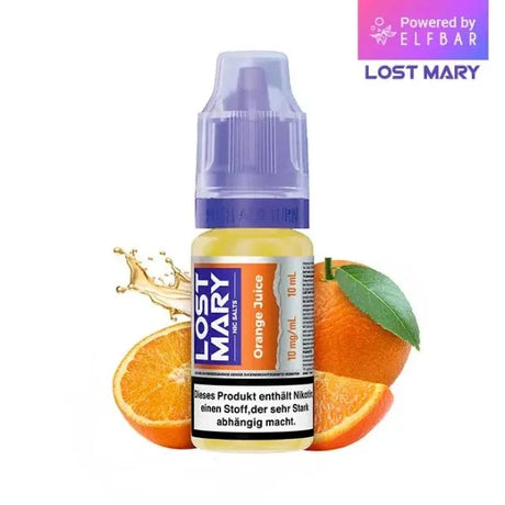 Lost Mary NicSalt Liquid 10ml / 20mg – Orange Juice
