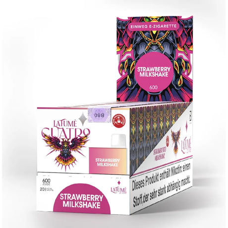 La Fume Cuatro Einweg Vape – Strawberry Milkshake