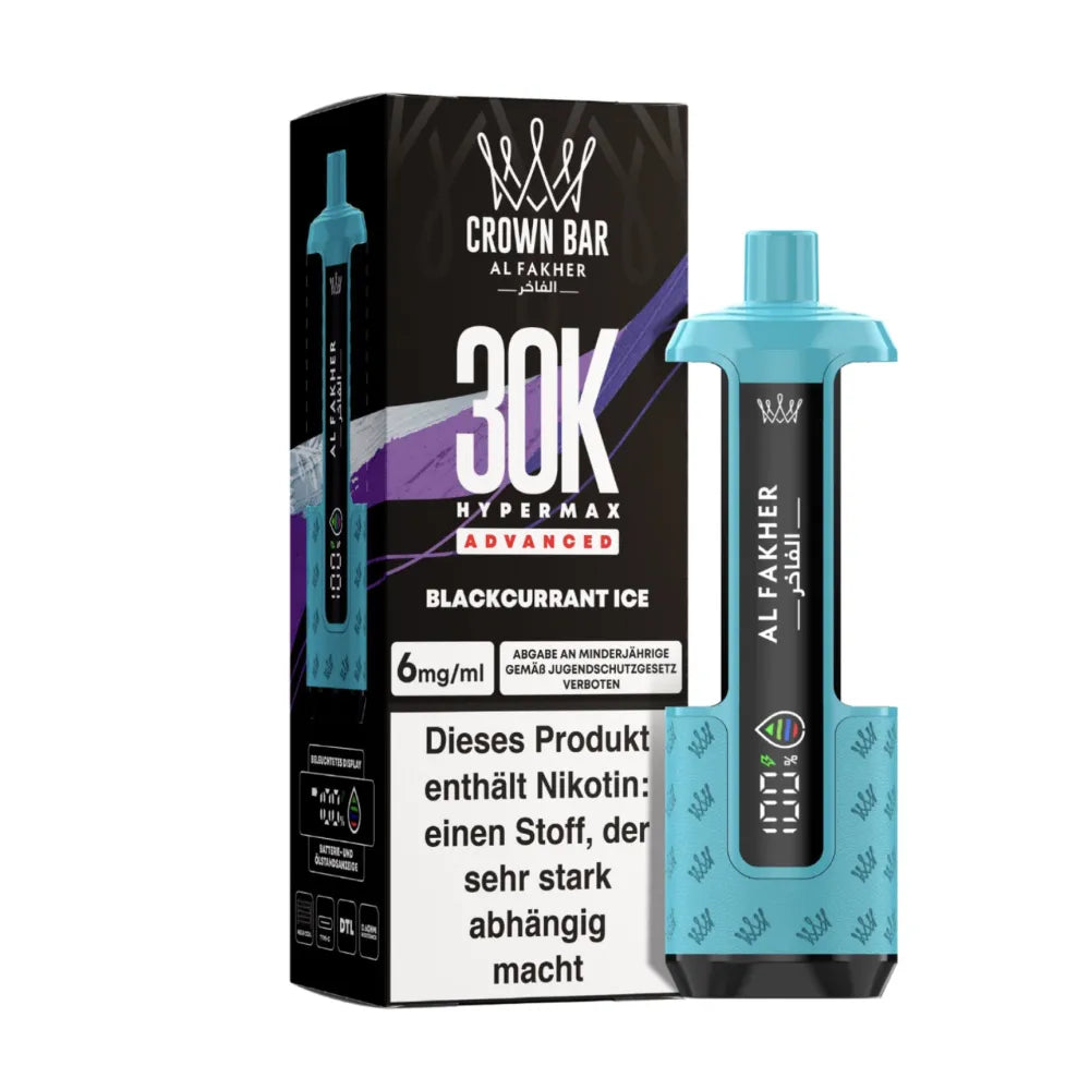 Al Fakher 30K Basisgerät – Blackcurrant Ice