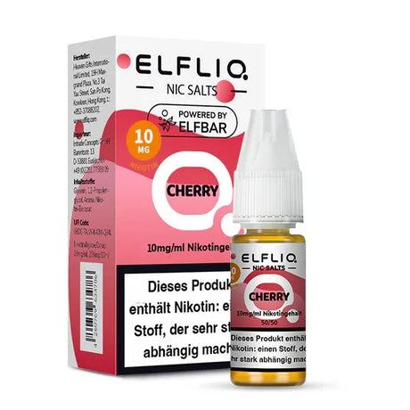ELFLIQ NicSalt Liquid by ELFBAR – Cherry 10mg