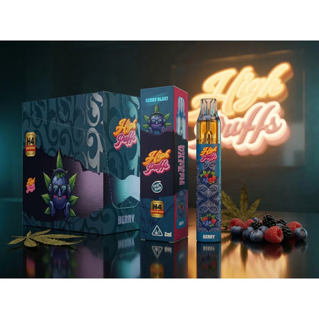 High Puffs H4 Vape 2ml – Berry Blast