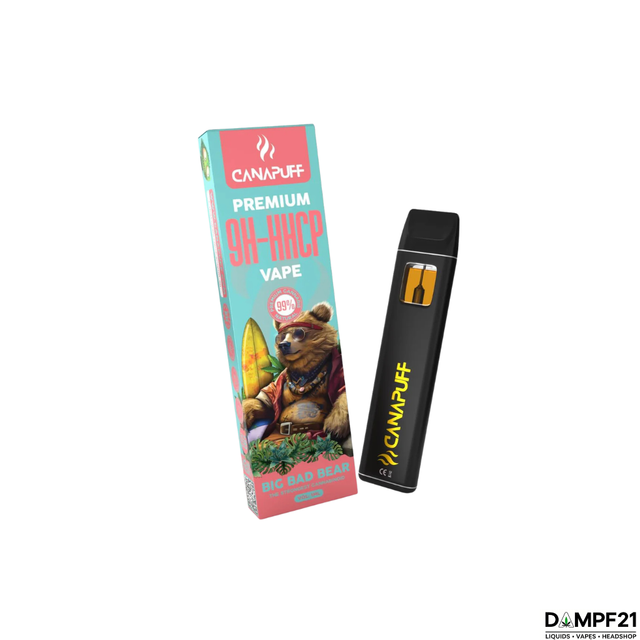 Canapuff 9H-HHCP Vape Big Bad Bear 95% 1ml