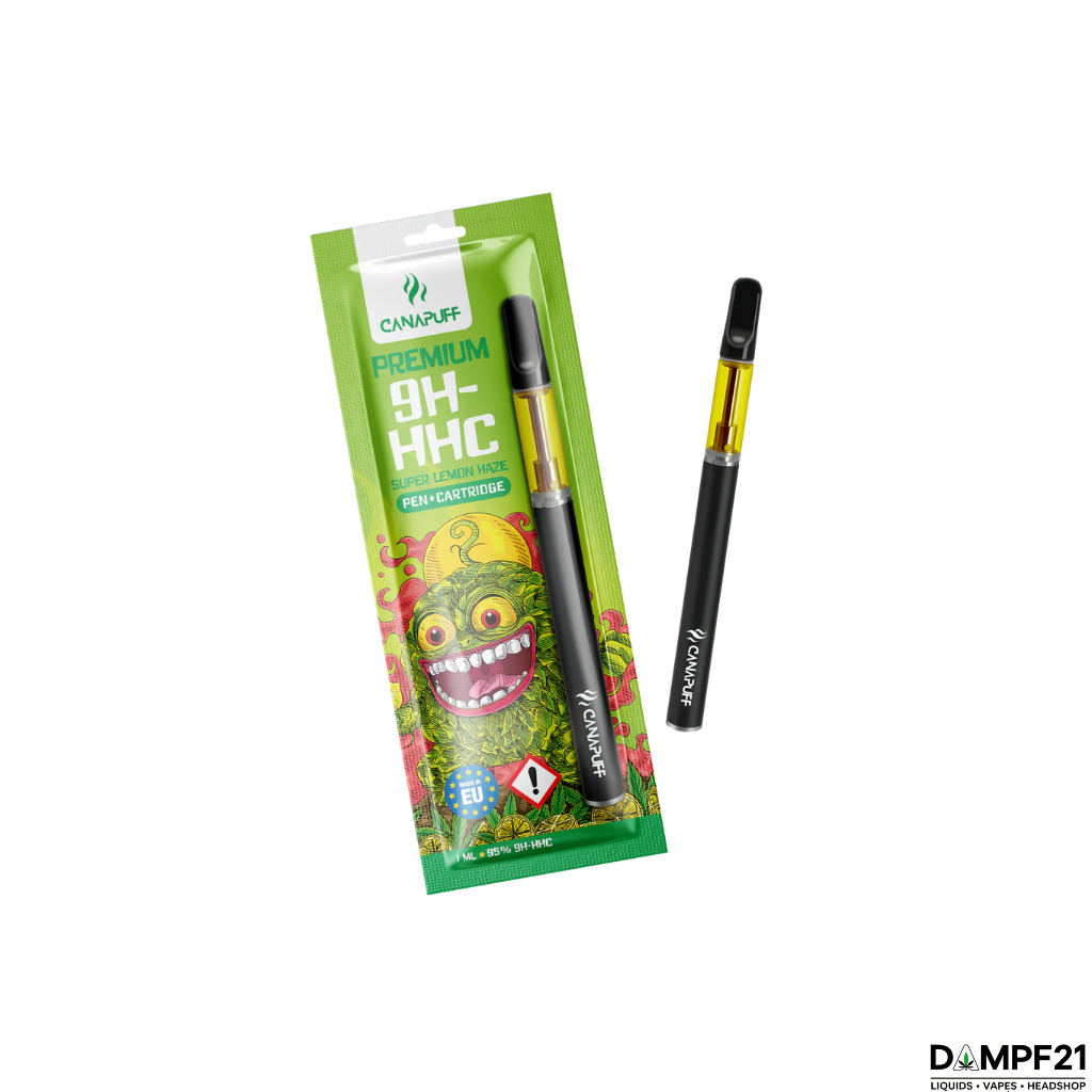 Canapuff 9H-HHC Pen + Cartridge Super Lemon Haze 95%