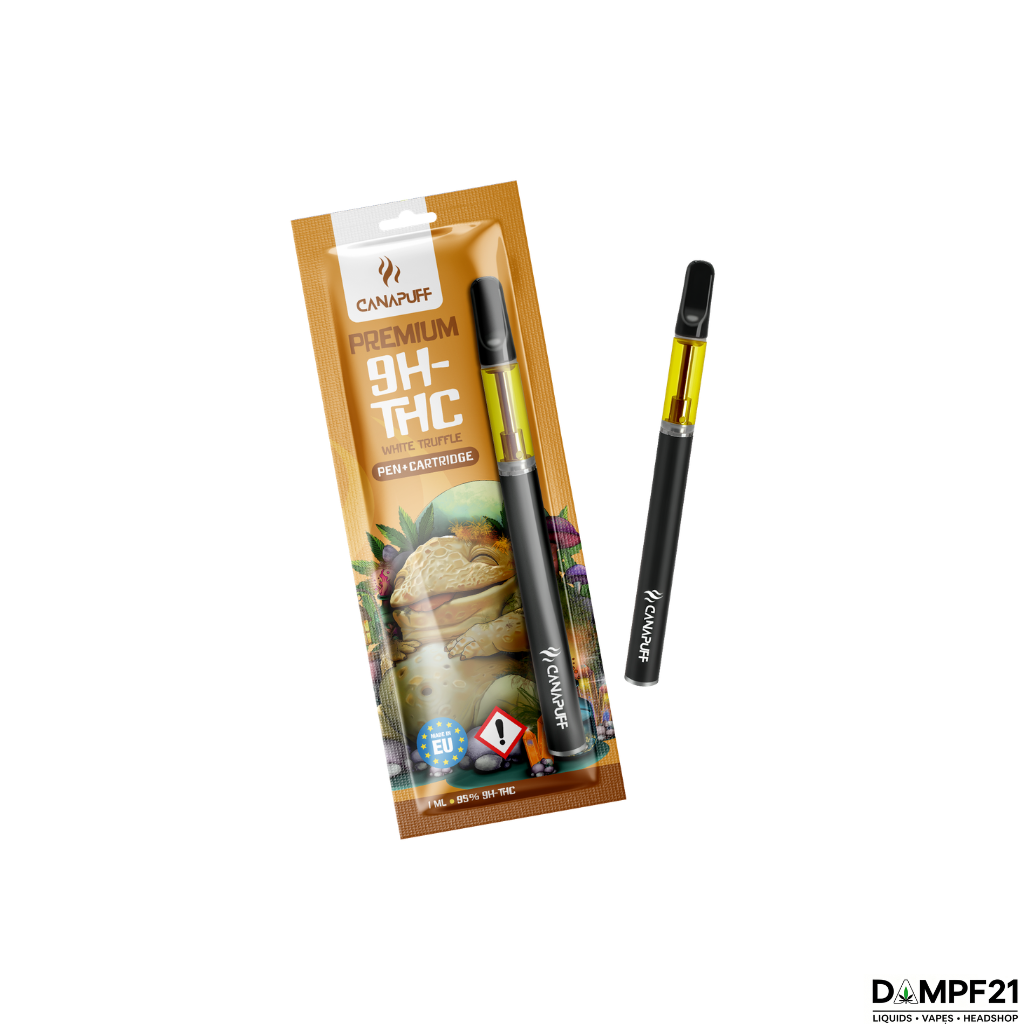 Canapuff 9H-HHC Pen + Cartridge White Truffle 95%