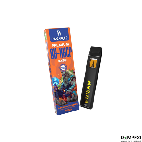 Canapuff 9H-HHC Vape 9 Pound Hammer 95% 1ml