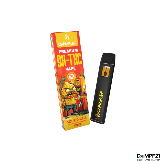 Canapuff 9H-THC Vape Sour Diesel 95%