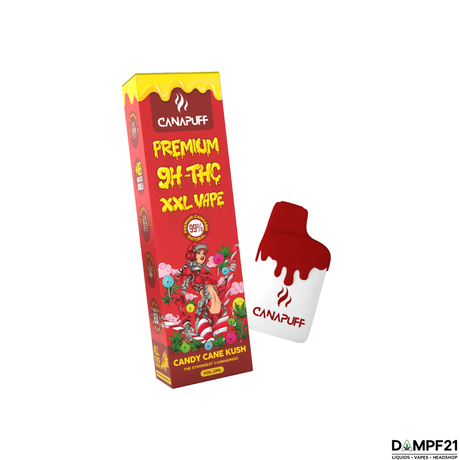 Canapuff 9H-THC XXL Vape Candy Cane Kush 99% 2ml