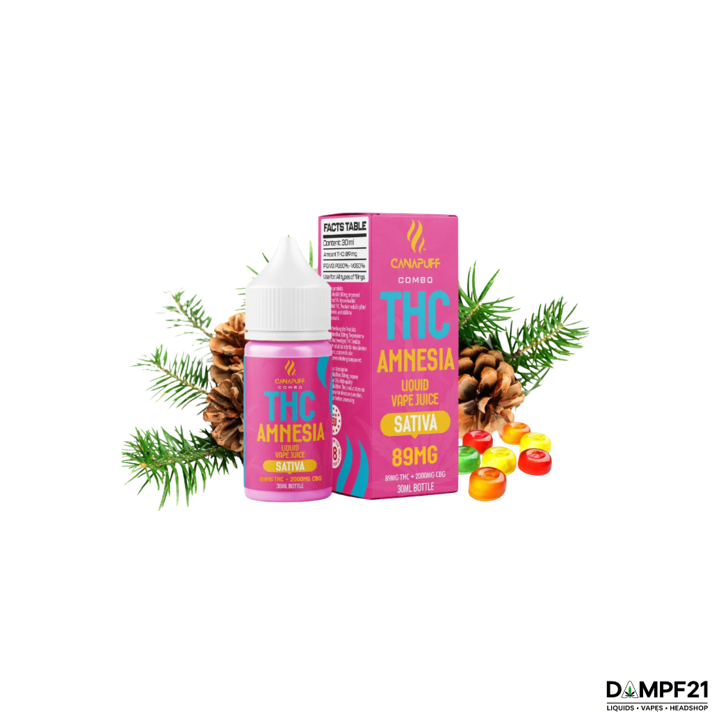 Canapuff Amnesia THC Liquid 30ml