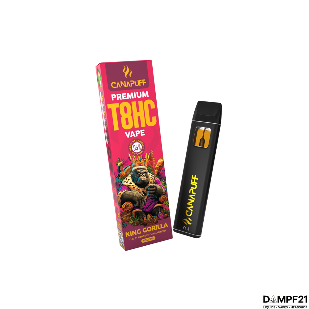 Canapuff King Gorilla T8HC Vape 1ml 95%