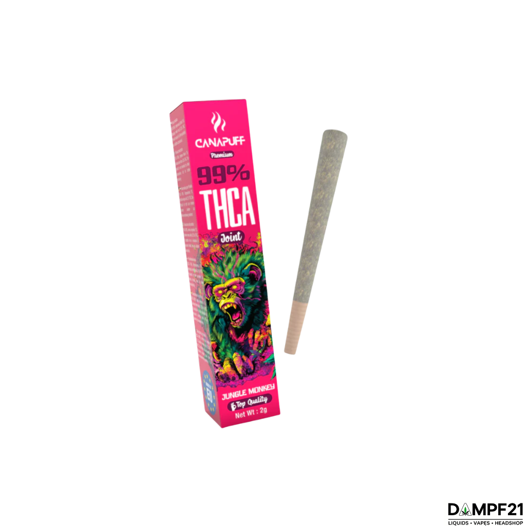 Canapuff THCA Joint Jungle Monkey 99%