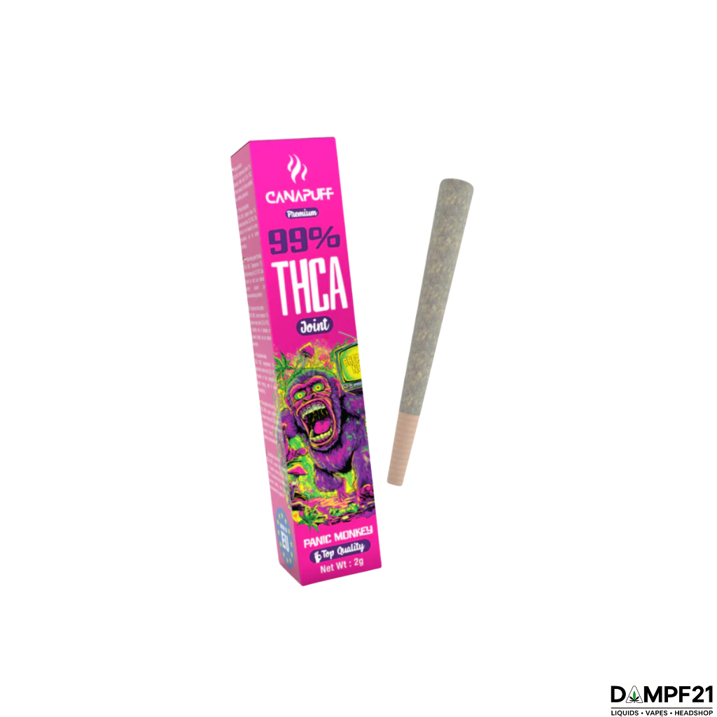 Canapuff THCA Joint Panic Monkey 99%