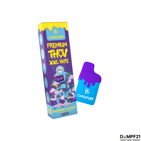 Canapuff THCv XXL Vape Blueberry Cookies 99% 2ml