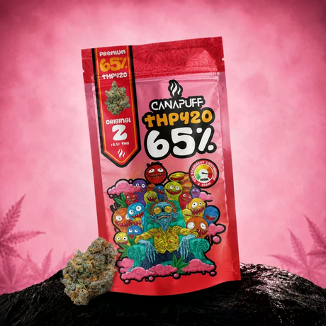Canapuff THP420 Original Z 65 Prozent Premium Cannabis Blüten – Originalverpackung