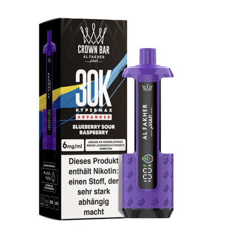Al Fakher 30K Basisgerät – Blueberry Sour Raspberry