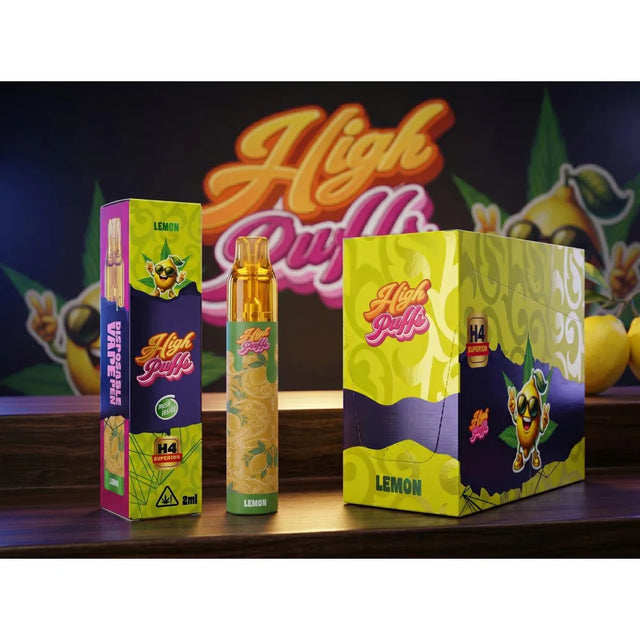 High Puffs H4 Vape 2ml – Lemon
