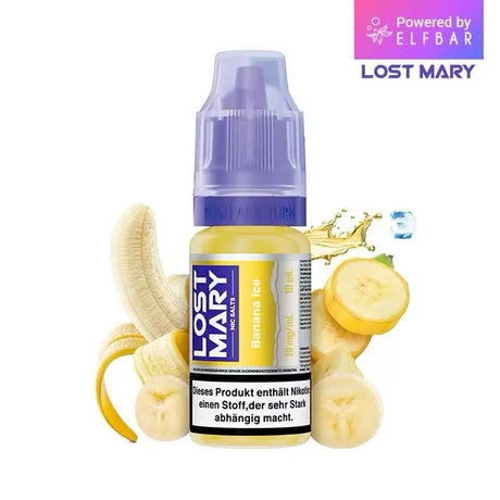 Lost Mary NicSalt Liquid 10ml / 20mg – Banana Ice
