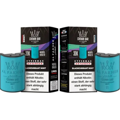 Al Fakher 30K Pods – Blackcurrant Mint