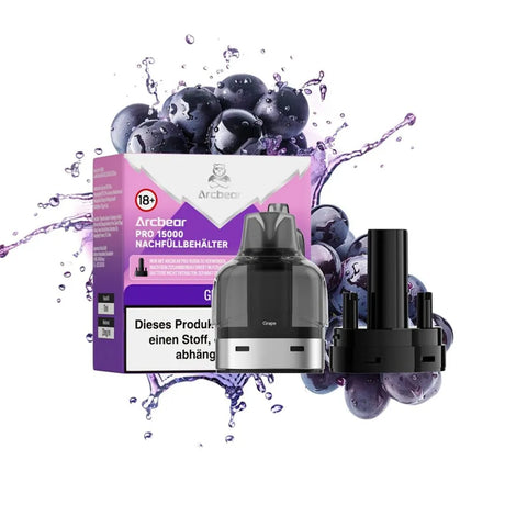 Arcbear Pro 15000 Nachfüllbehälter 10ml – Grape