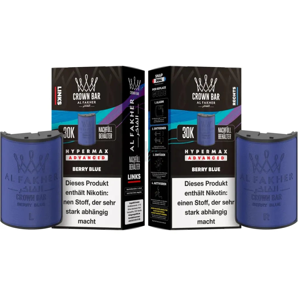 Al Fakher 30K Pods – Berry Blue