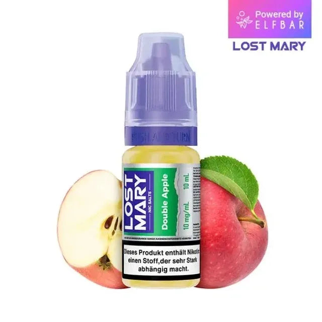 Lost Mary NicSalt Liquid 10ml / 20mg – Double Apple